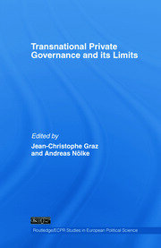 Transnational Private Governance and its Limits book cover