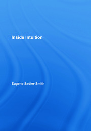 Inside Intuition book cover