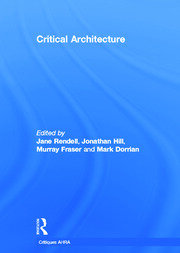 Critical Architecture book cover
