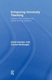 Enhancing University Teaching: Lessons from Research into Award-Winning Teachers book cover