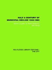 Half a Century of Municipal Decline: 1935-1985 book cover
