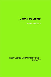 Urban Politics: A Sociological Interpretation book cover