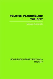 Politics, Planning and the City book cover
