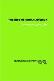 The Rise of Urban America book cover