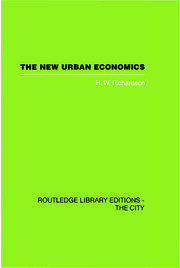 The New Urban Economics: And Alternatives book cover