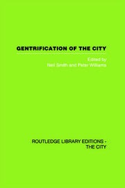 Gentrification of the City book cover