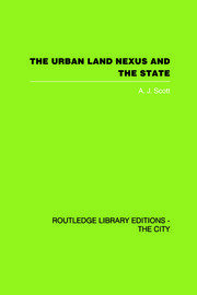 The Urban Land Nexus and the State book cover