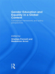 Gender Education and Equality in a Global Context: Conceptual Frameworks and Policy Perspectives book cover