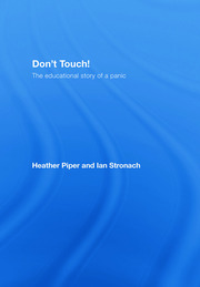 Don't Touch!: The Educational Story of a Panic book cover