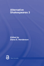 Alternative Shakespeares: Volume 3 book cover