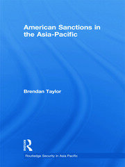 American Sanctions in the Asia-Pacific book cover