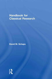 Handbook for Classical Research book cover