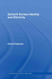 Zainichi Korean Identity and Ethnicity book cover
