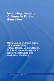 Improving Learning Cultures in Further Education book cover