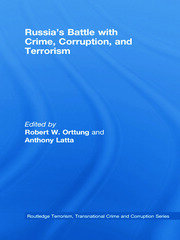 Russia's Battle with Crime, Corruption and Terrorism book cover