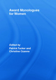 Award Monologues for Women book cover