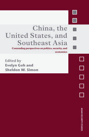 China, the United States, and South-East Asia: Contending Perspectives on Politics, Security, and Economics book cover