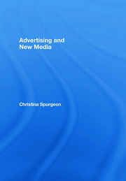 Advertising and New Media book cover