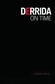Derrida on Time book cover