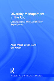 Diversity Management in the UK: Organizational and Stakeholder Experiences book cover