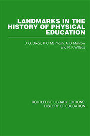 Landmarks in the History of Physical Education book cover