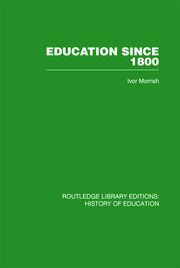 Education Since 1800 book cover