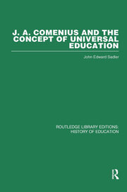 J A Comenius and the Concept of Universal Education book cover