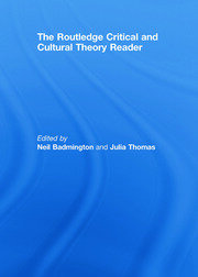 The Routledge Critical and Cultural Theory Reader book cover