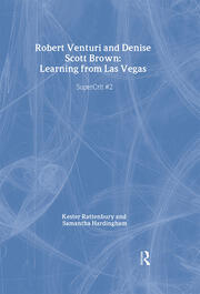 Robert Venturi and Denise Scott Brown: Learning from Las Vegas: SuperCrit #2 book cover