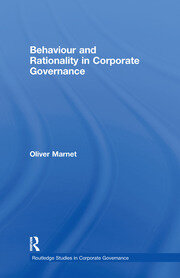 Behaviour and Rationality in Corporate Governance book cover