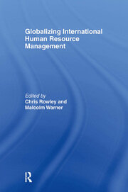 Globalizing International Human Resource Management book cover