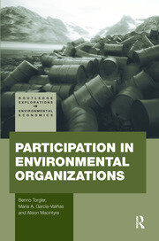 Participation in Environmental Organizations book cover