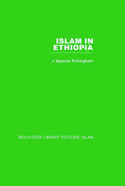Islam in Ethiopia book cover