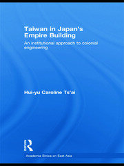 Taiwan in Japan’s Empire-Building: An Institutional Approach to Colonial Engineering book cover
