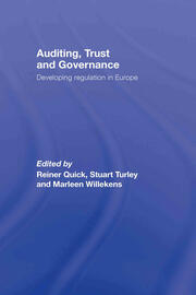 Auditing, Trust and Governance: Developing Regulation in Europe book cover