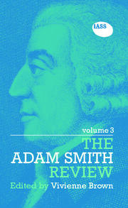 The Adam Smith Review: Volume 3 book cover