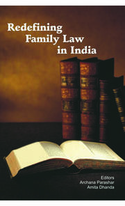 Redefining Family Law in India book cover