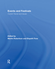 Events and Festivals: Current Trends and Issues book cover