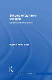 Schools of Qur'anic Exegesis: Genesis and Development book cover