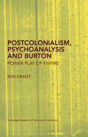 Postcolonialism, Psychoanalysis and Burton: Power Play of Empire book cover