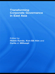 Transforming Corporate Governance in East Asia book cover