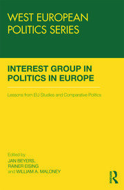 Interest Group Politics in Europe: Lessons from EU Studies and Comparative Politics book cover