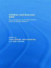 Children and Exercise XXIV: The Proceedings of the 24th Pediatric Work Physiology Meeting book cover