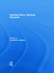 Naming Race, Naming Racisms book cover