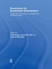Governance for Sustainable Development: Coping with ambivalence, uncertainty and distributed power book cover