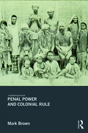 Penal Power and Colonial Rule book cover