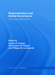Regionalisation and Global Governance: The Taming of Globalisation? book cover