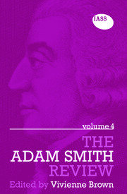 The Adam Smith Review Volume 4 book cover