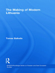 The Making of Modern Lithuania book cover