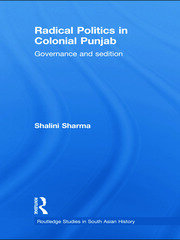 Radical Politics in Colonial Punjab: Governance and Sedition book cover